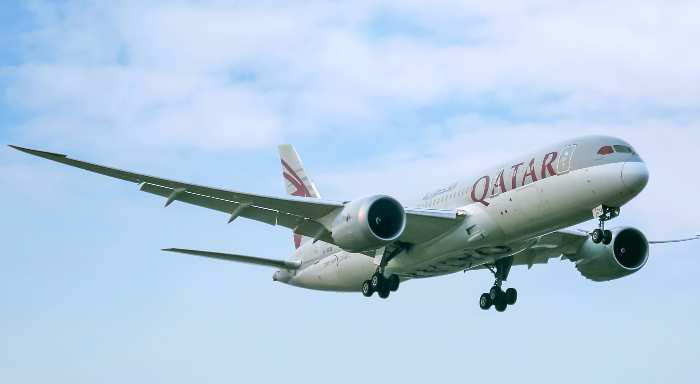 Qatar Airways flag A350 defects risking fuel tank fires. (Credit: Unsplash)