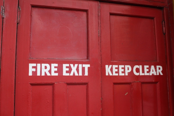 UK survey finds almost a third of those responsible for fire doors don't understand the responsibility. (Credit: Unsplash)