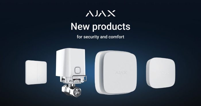 Ajax Systems presents new comfort and fire security devices. Credit: Ajax
